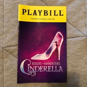 Cinderella the Musical Touring Playbill